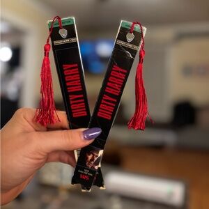 Dirty Harry VHS Tape bookmarks with Red Tassels